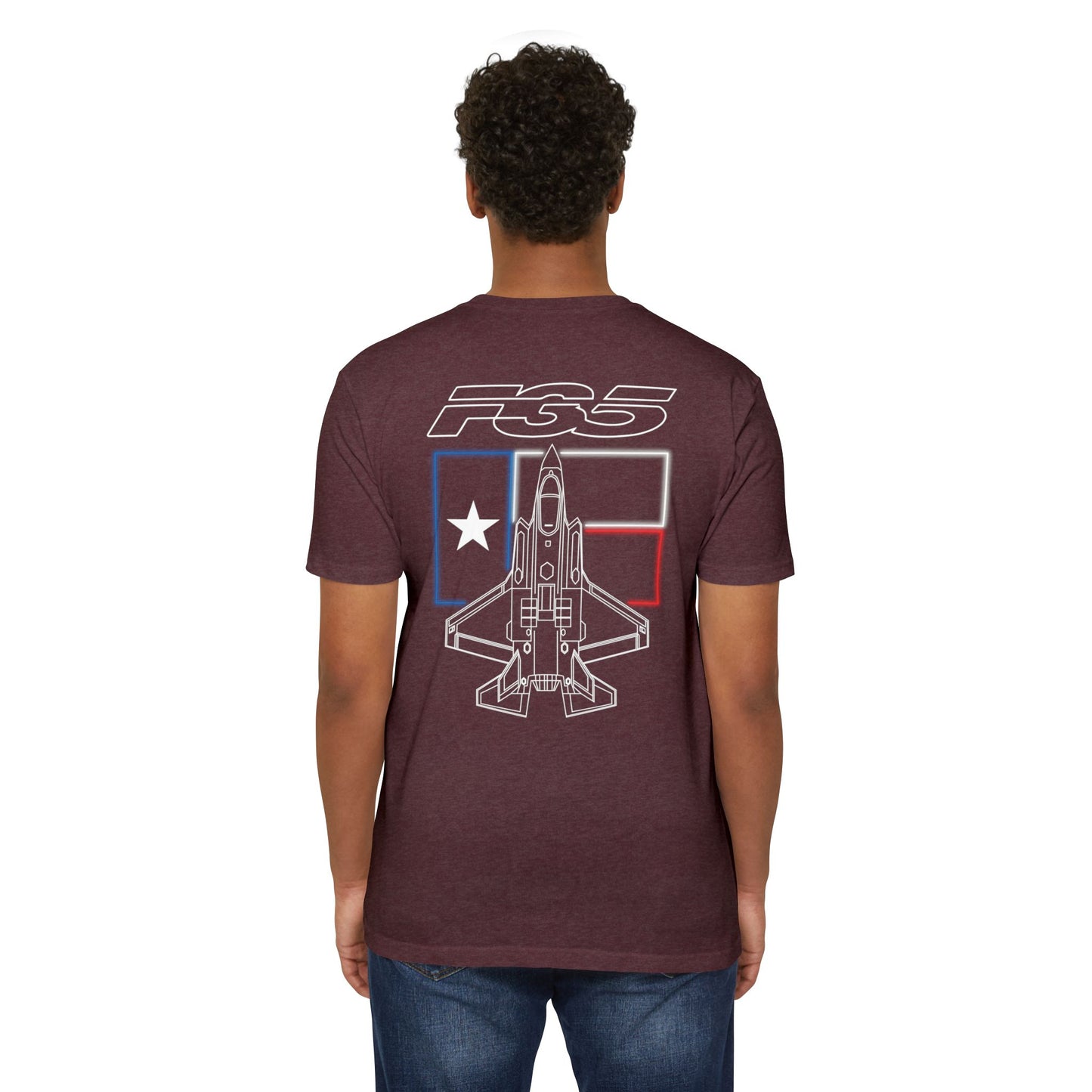 F-35 Texas Jet T-Shirt — Military Fighter Graphic Tee