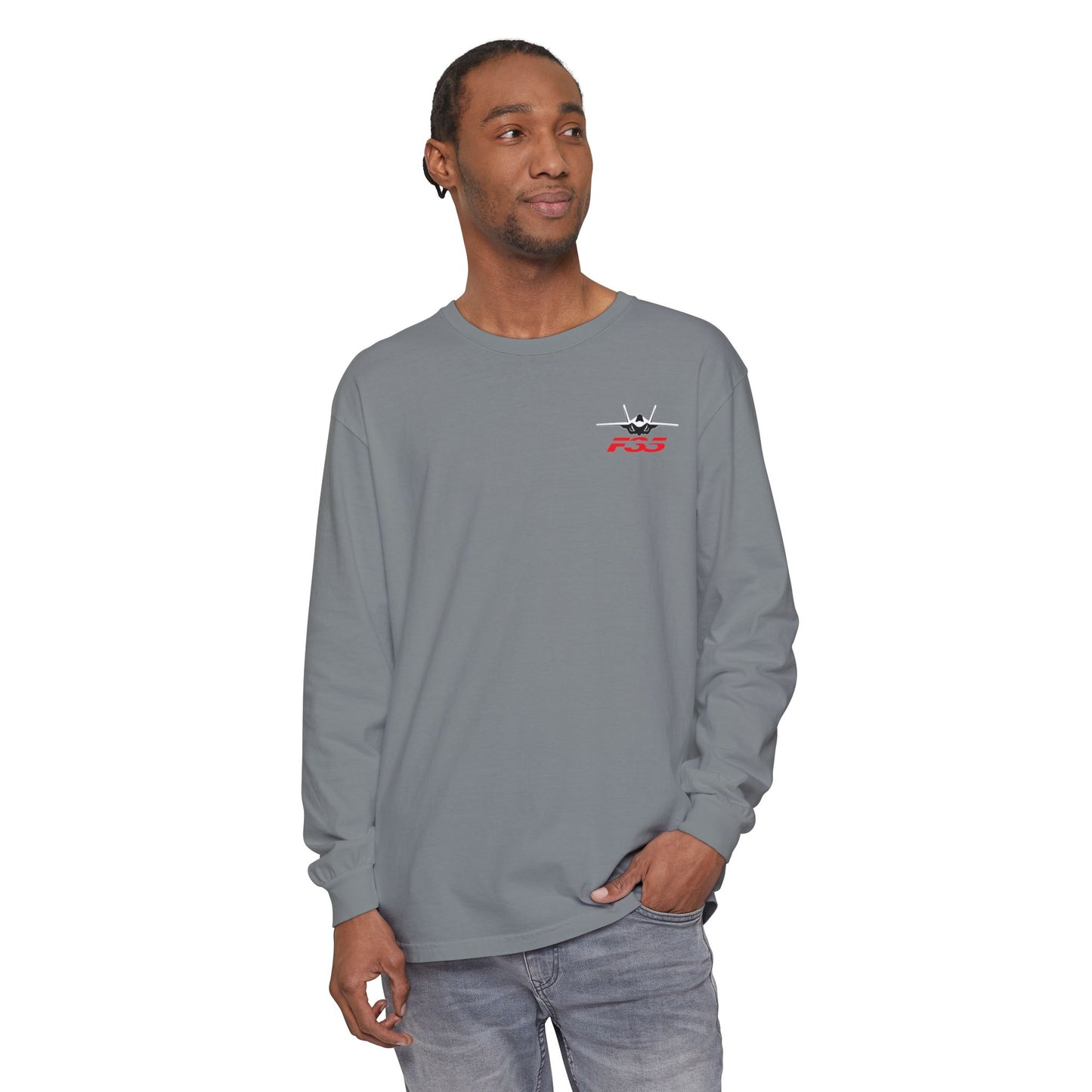 Comfort colors - Texas F-35 Long Sleeve
