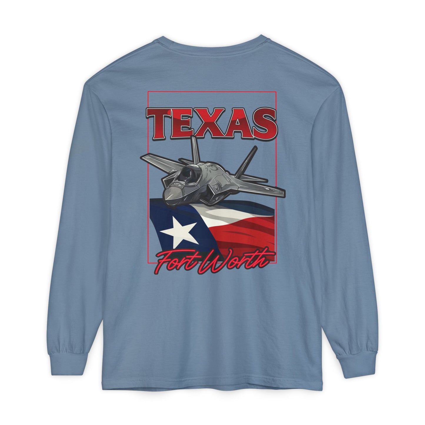 Comfort colors - Texas F-35 Long Sleeve