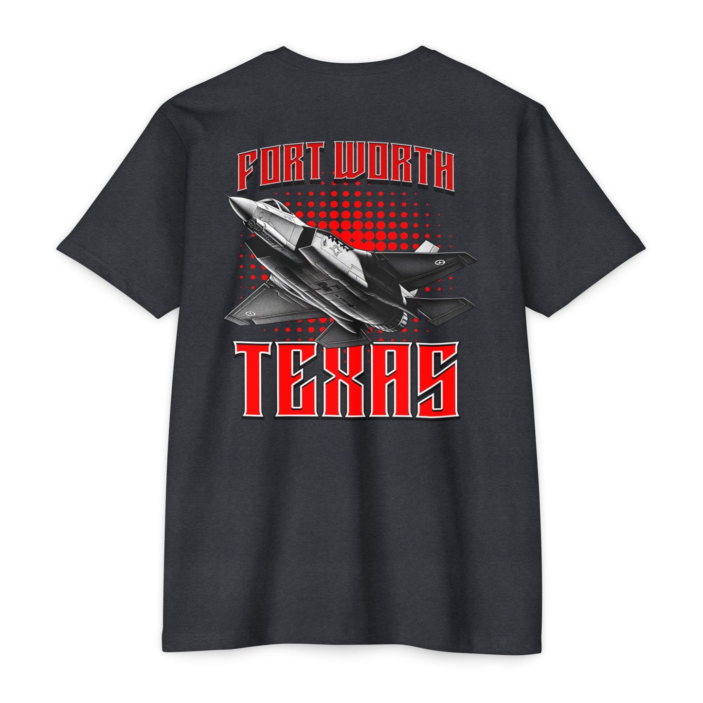 Fort Worth F-35 Unisex T-Shirt - Military Aviation Graphic Tee