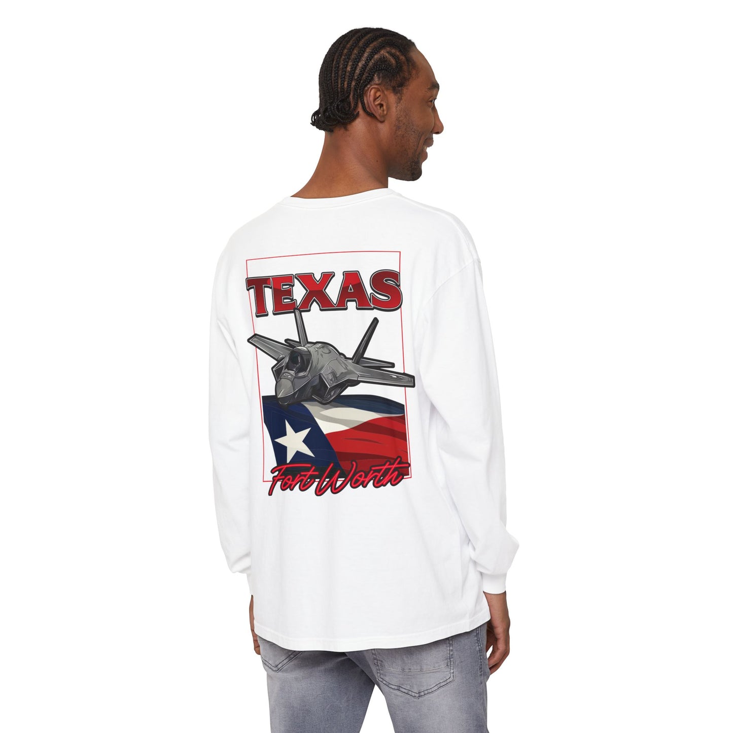 Comfort colors - Texas F-35 Long Sleeve