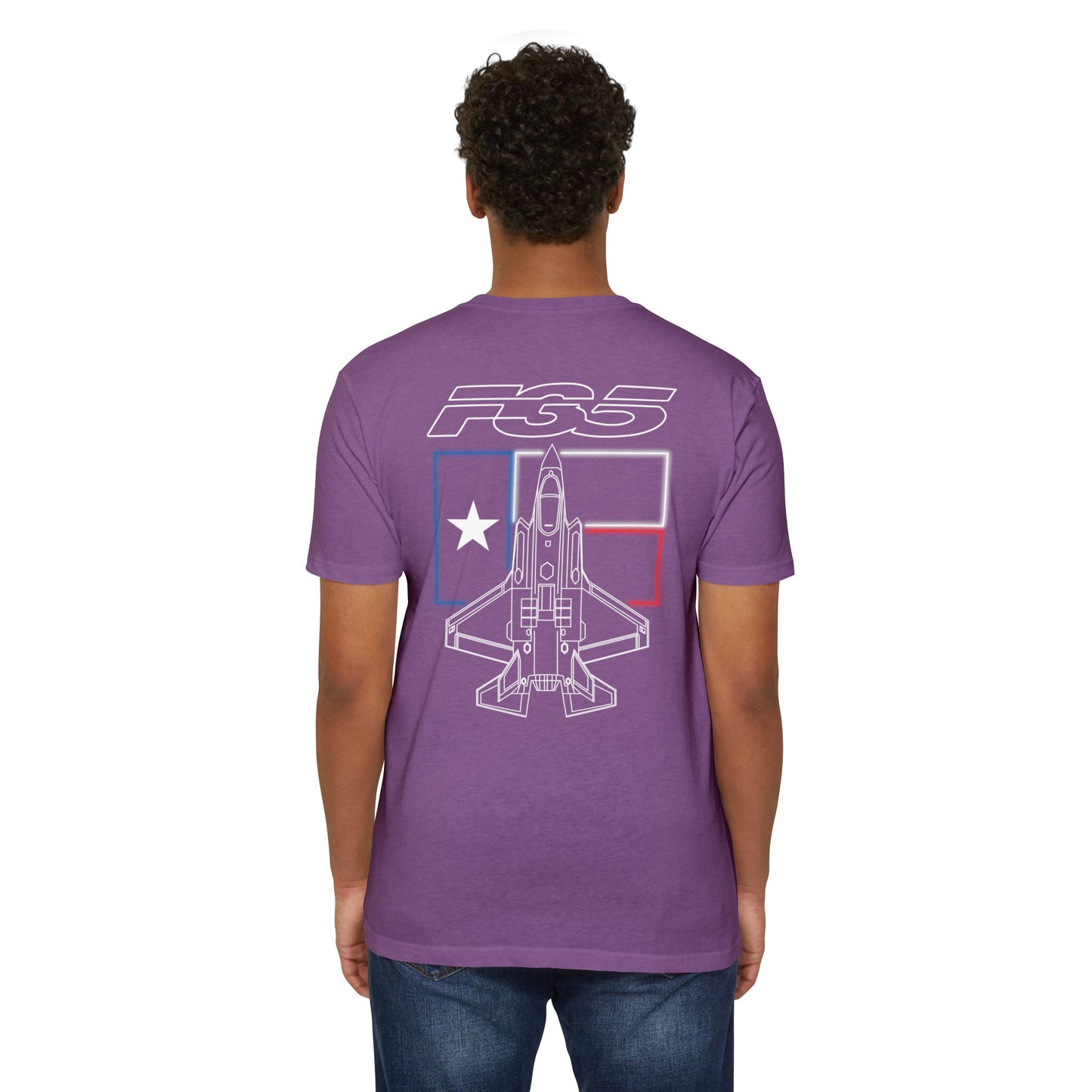 F-35 Texas Jet T-Shirt — Military Fighter Graphic Tee