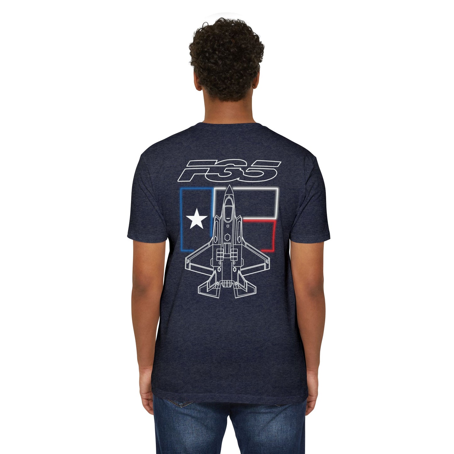 F-35 Texas Jet T-Shirt — Military Fighter Graphic Tee
