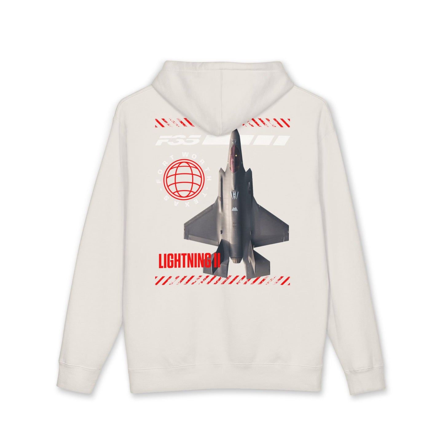 F-35 Lightning II Hoodie – Military Jet Aviation Graphic Pullover