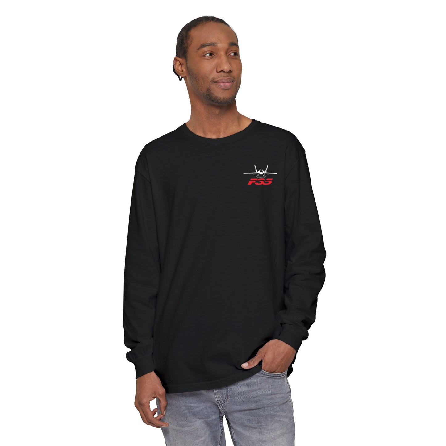 Comfort colors - Texas F-35 Long Sleeve