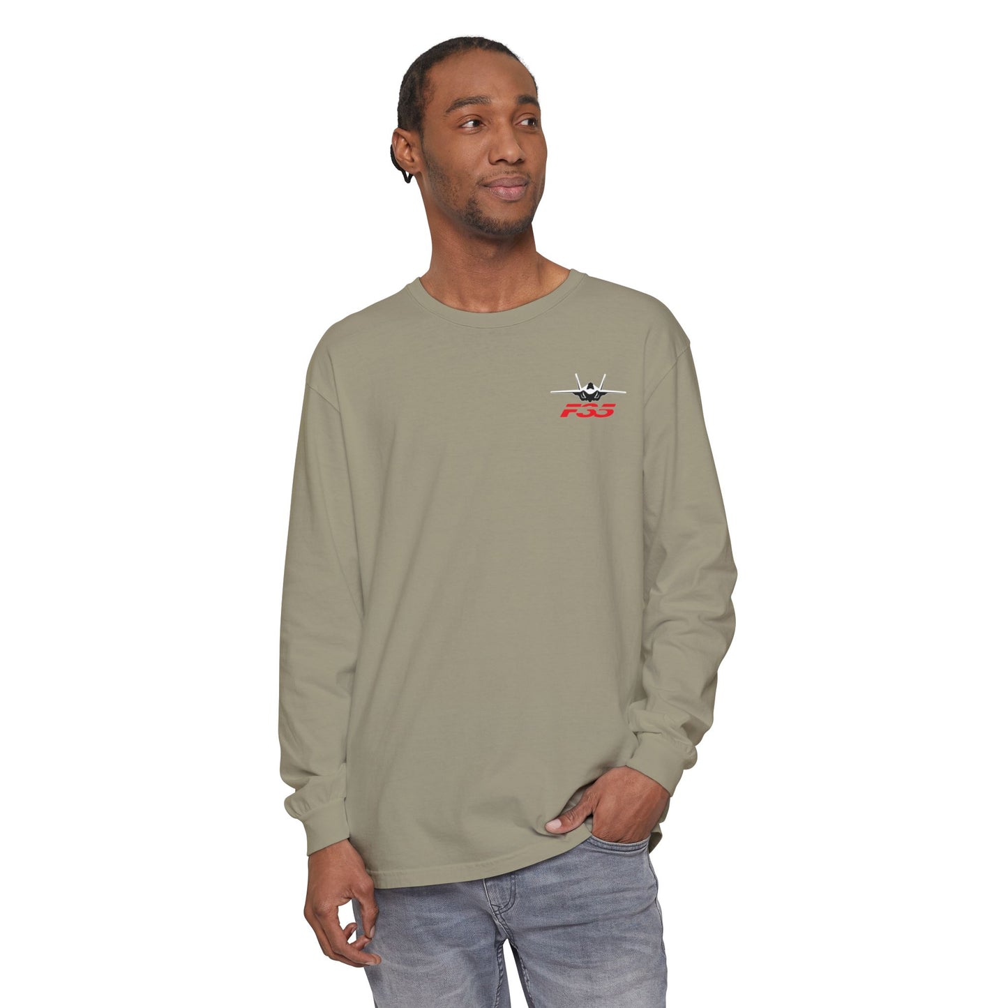 Comfort colors - Texas F-35 Long Sleeve