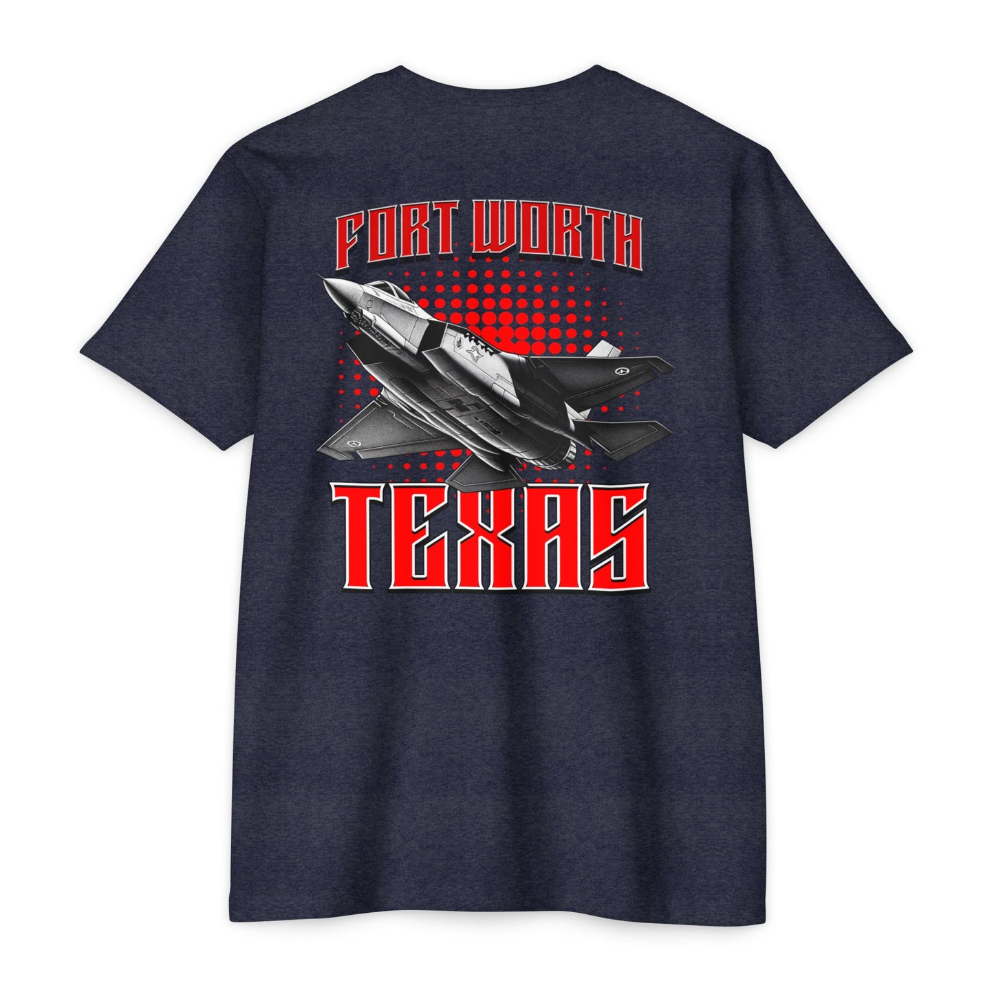 Fort Worth F-35 Unisex T-Shirt - Military Aviation Graphic Tee
