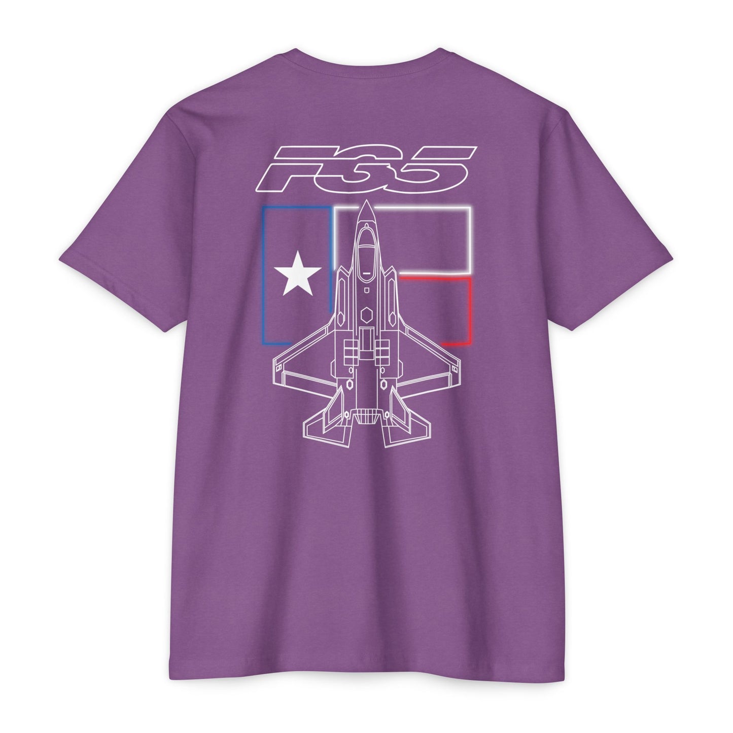 F-35 Texas Jet T-Shirt — Military Fighter Graphic Tee