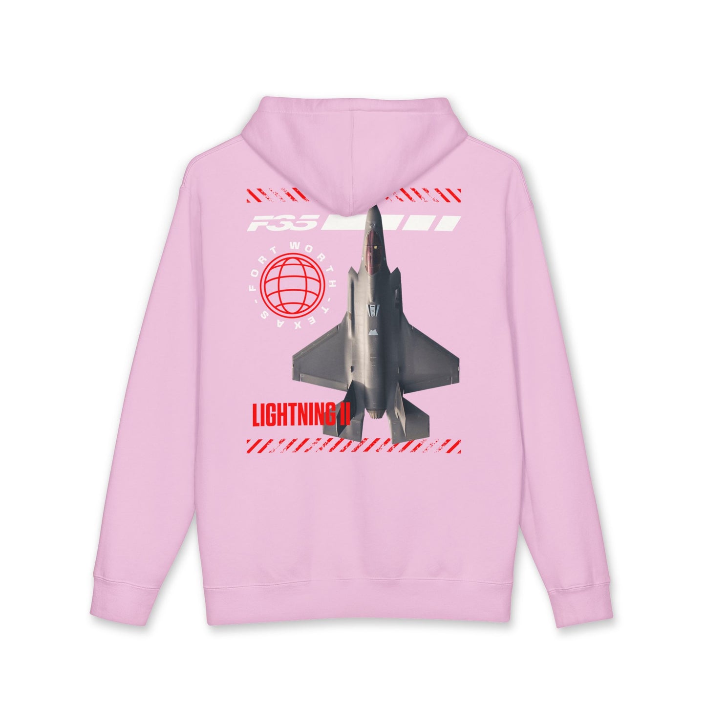 F-35 Lightning II Hoodie – Military Jet Aviation Graphic Pullover