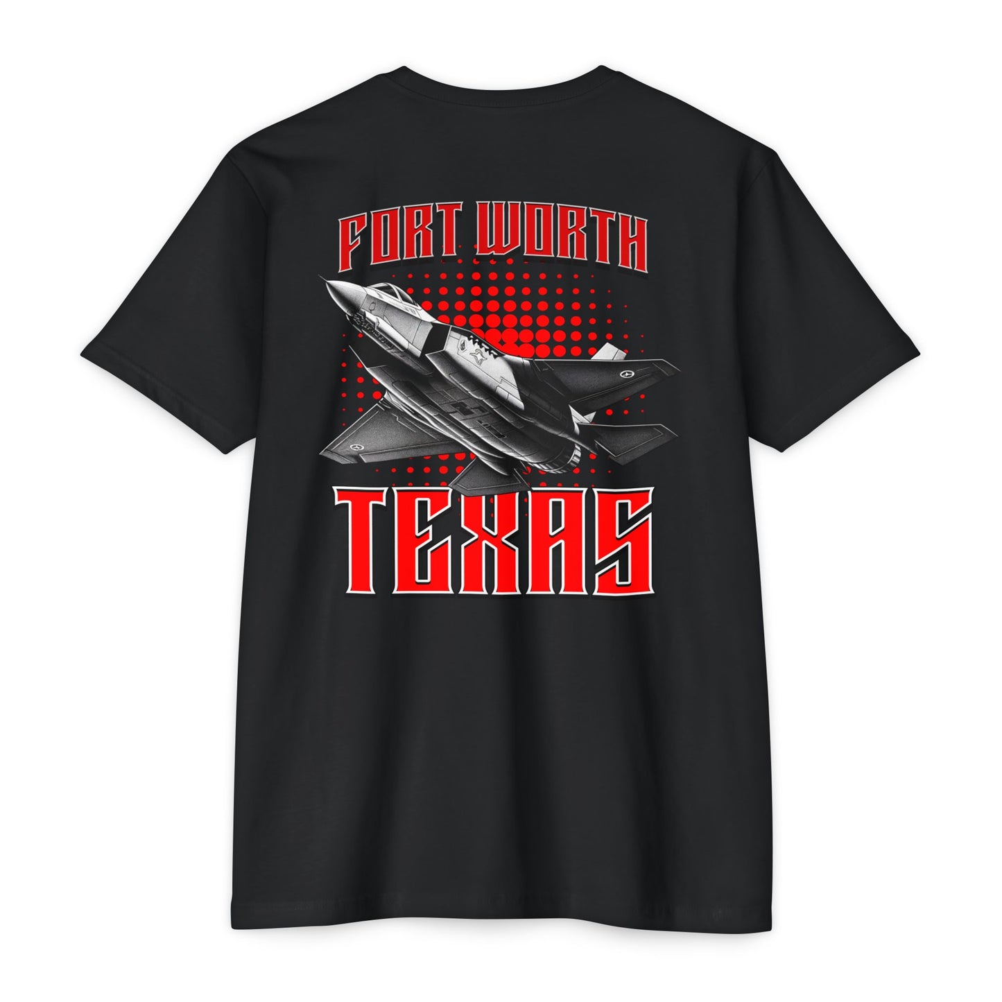 Fort Worth F-35 Unisex T-Shirt - Military Aviation Graphic Tee