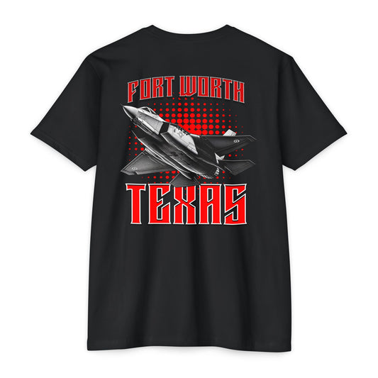 Fort Worth F-35 Unisex T-Shirt - Military Aviation Graphic Tee