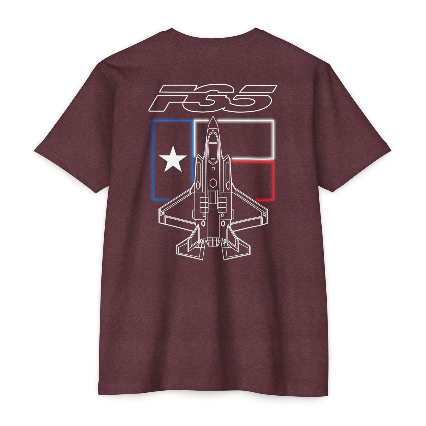 F-35 Texas Jet T-Shirt — Military Fighter Graphic Tee