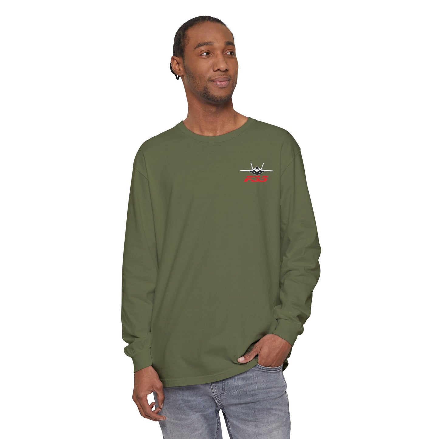 Comfort colors - Texas F-35 Long Sleeve