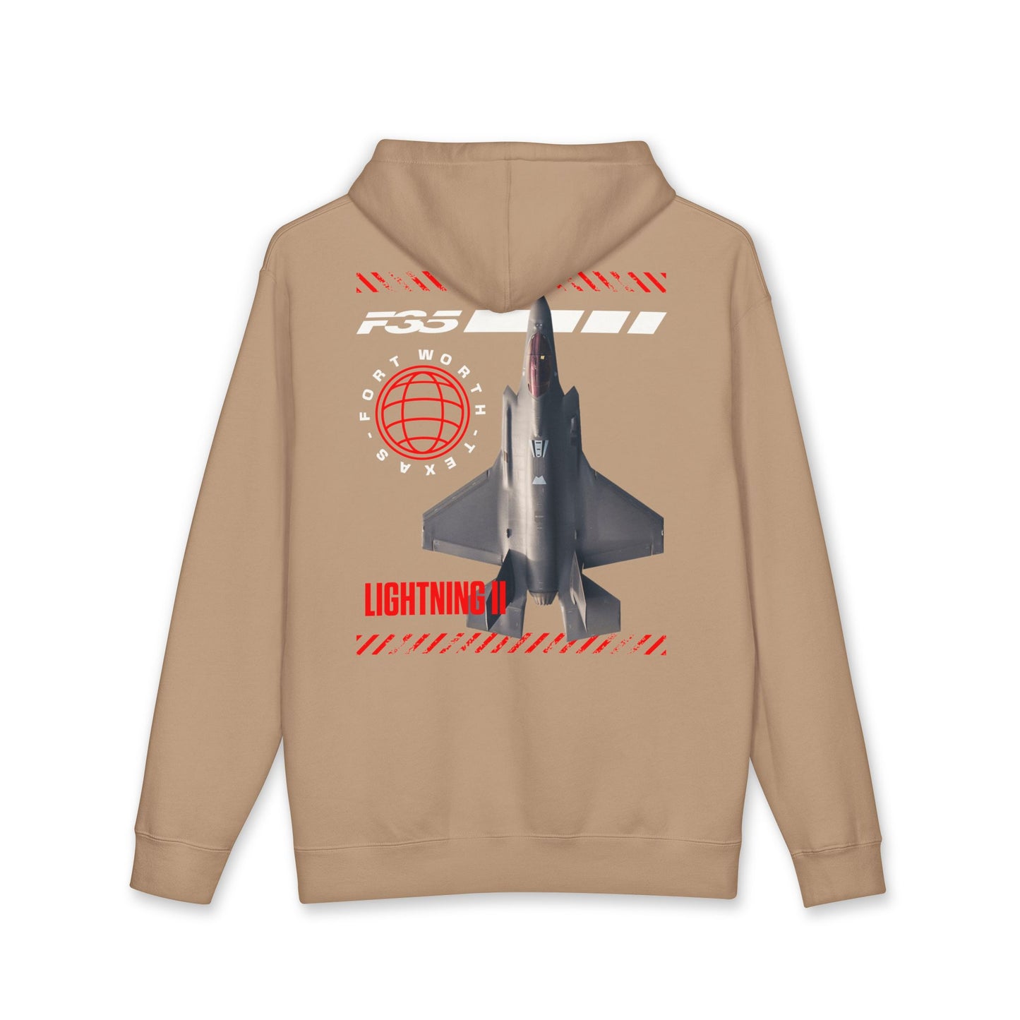 F-35 Lightning II Hoodie – Military Jet Aviation Graphic Pullover