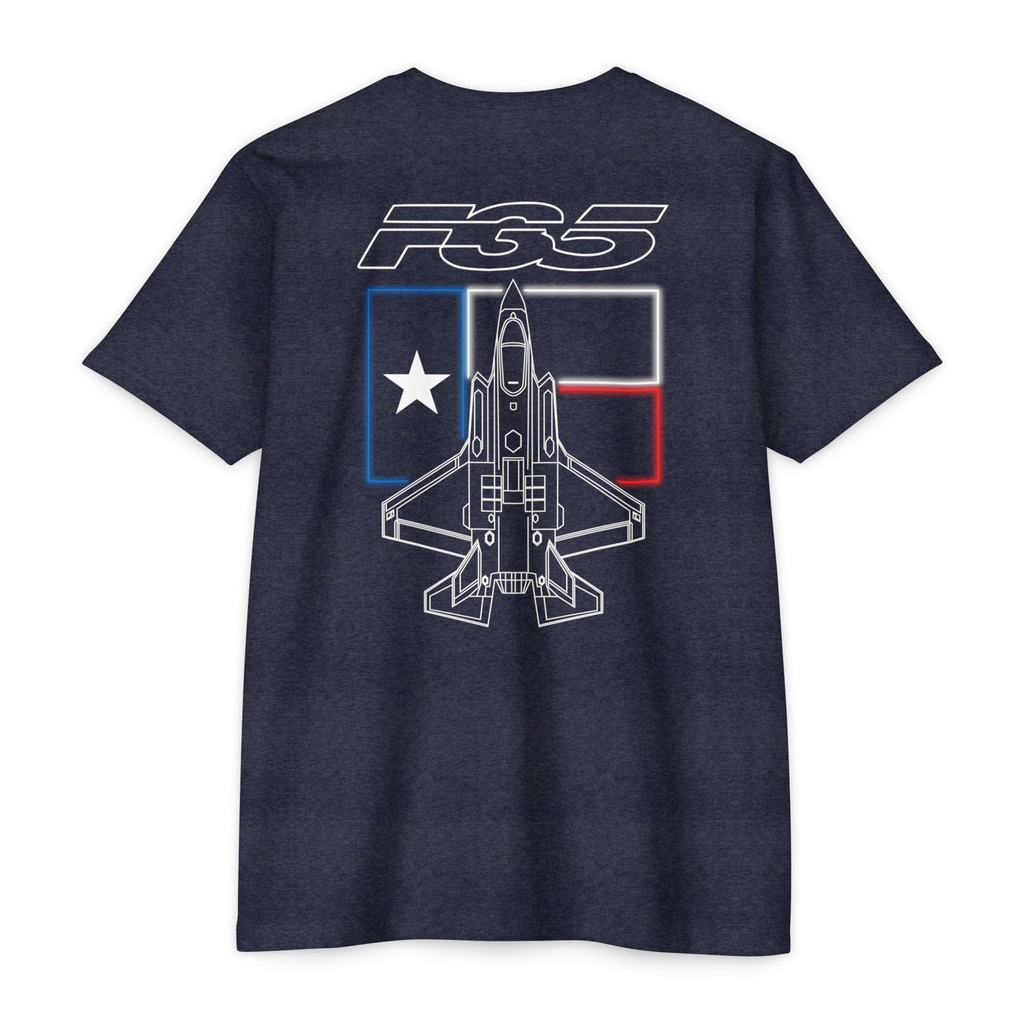 F-35 Texas Jet T-Shirt — Military Fighter Graphic Tee