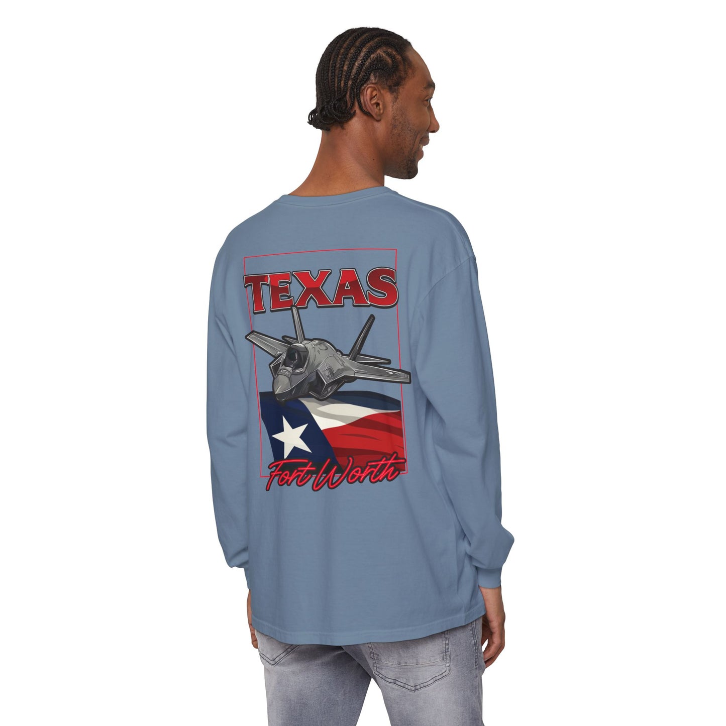Comfort colors - Texas F-35 Long Sleeve