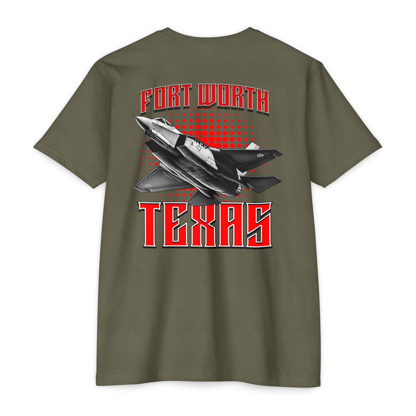Fort Worth F-35 Unisex T-Shirt - Military Aviation Graphic Tee