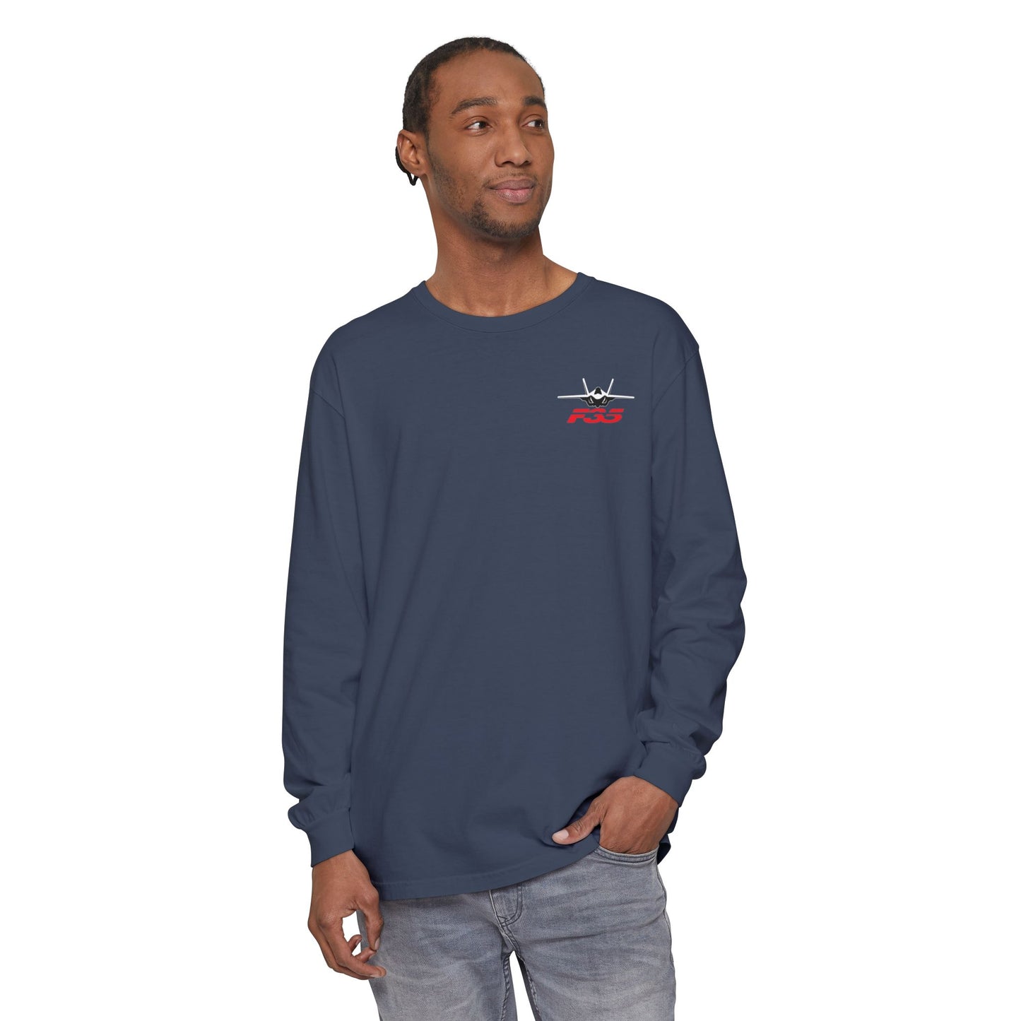 Comfort colors - Texas F-35 Long Sleeve