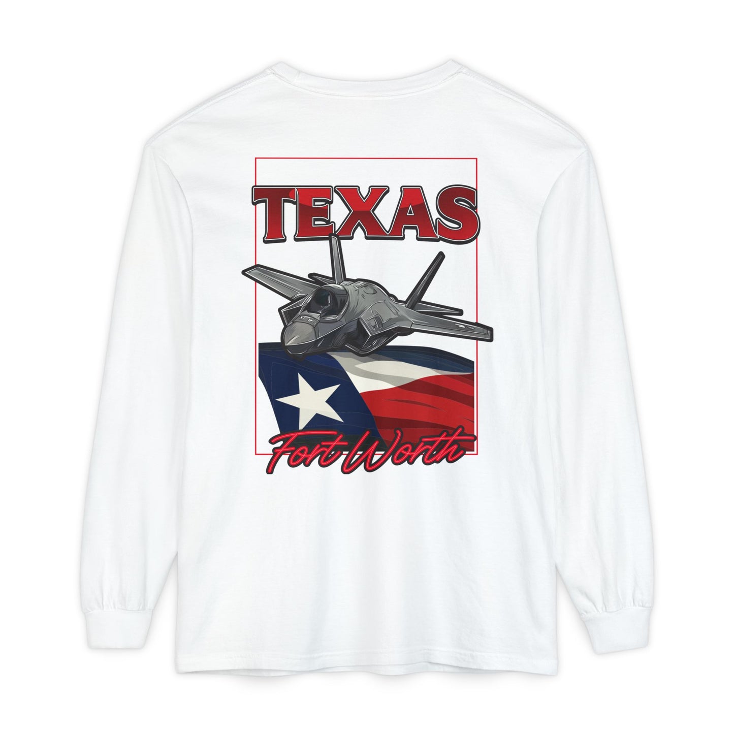 Comfort colors - Texas F-35 Long Sleeve