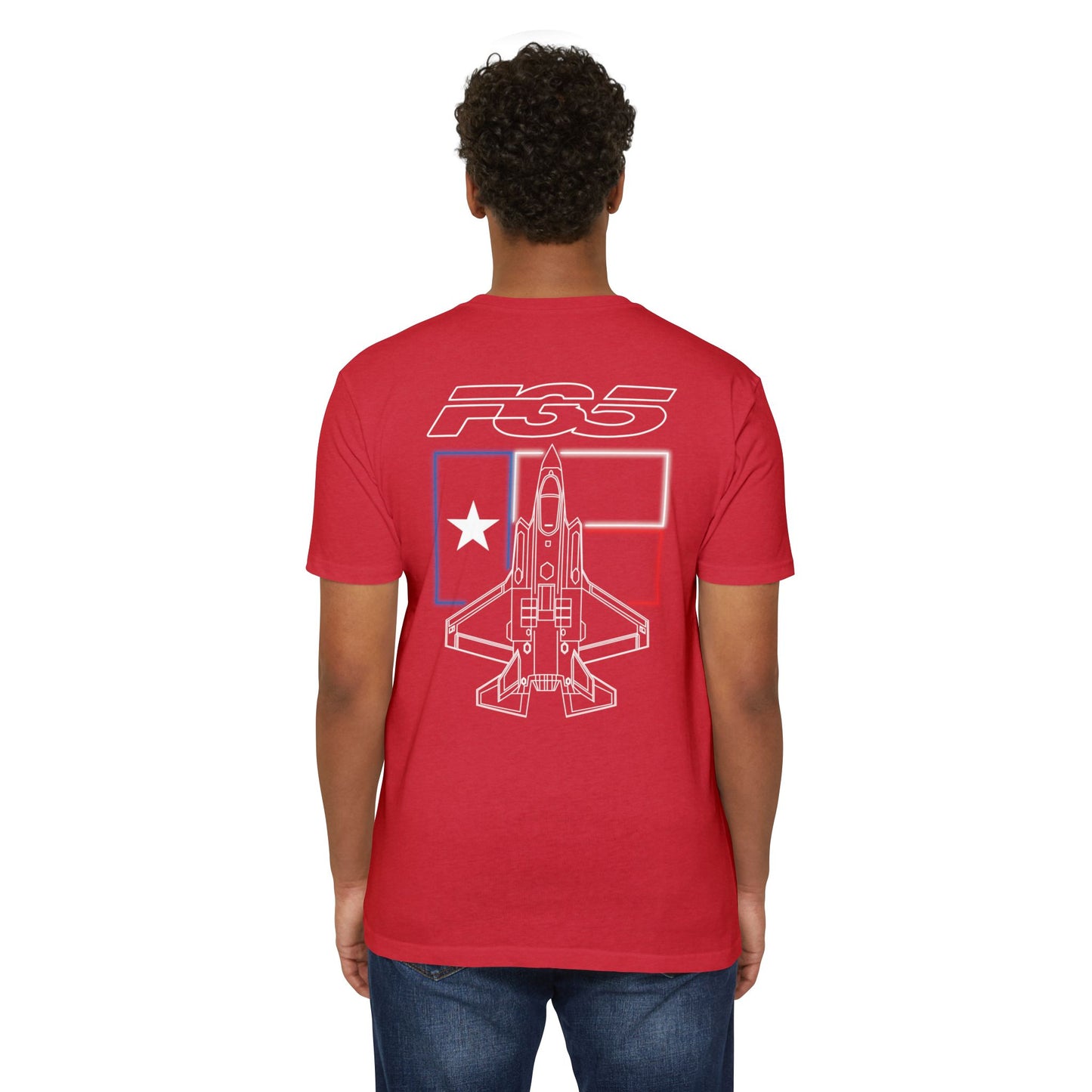 F-35 Texas Jet T-Shirt — Military Fighter Graphic Tee