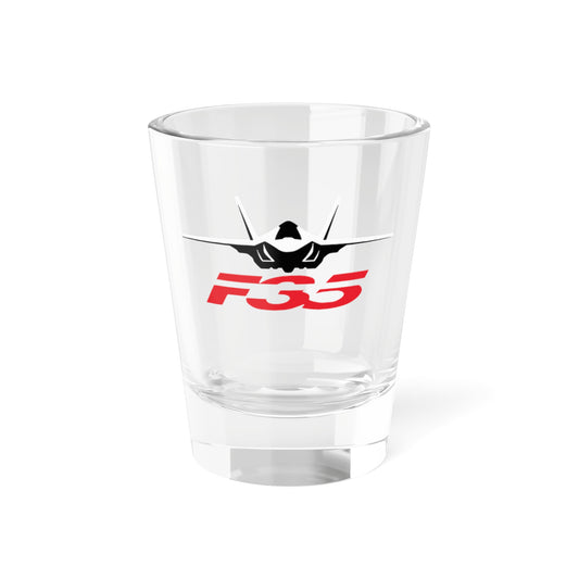 F35 Fighter Jet Shot Glass – Perfect for Aviation Enthusiasts