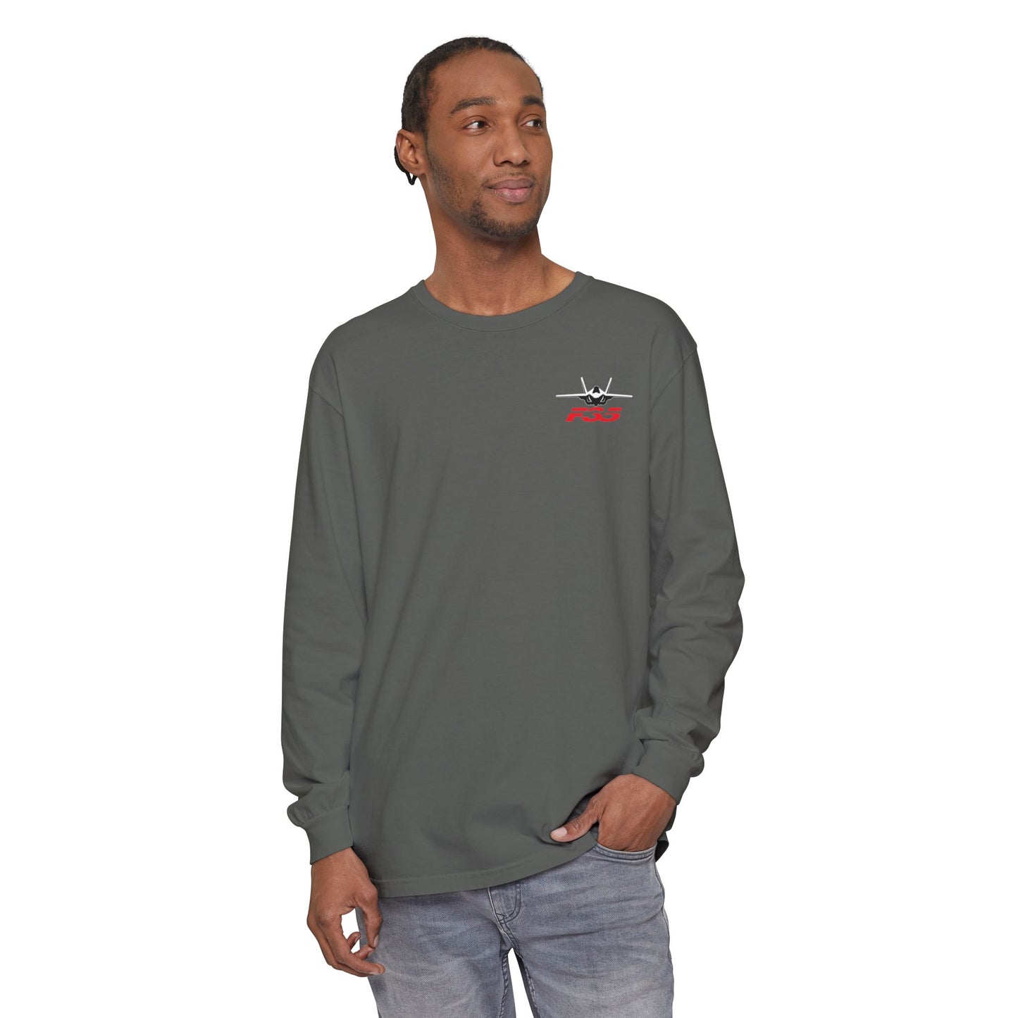 Comfort colors - Texas F-35 Long Sleeve