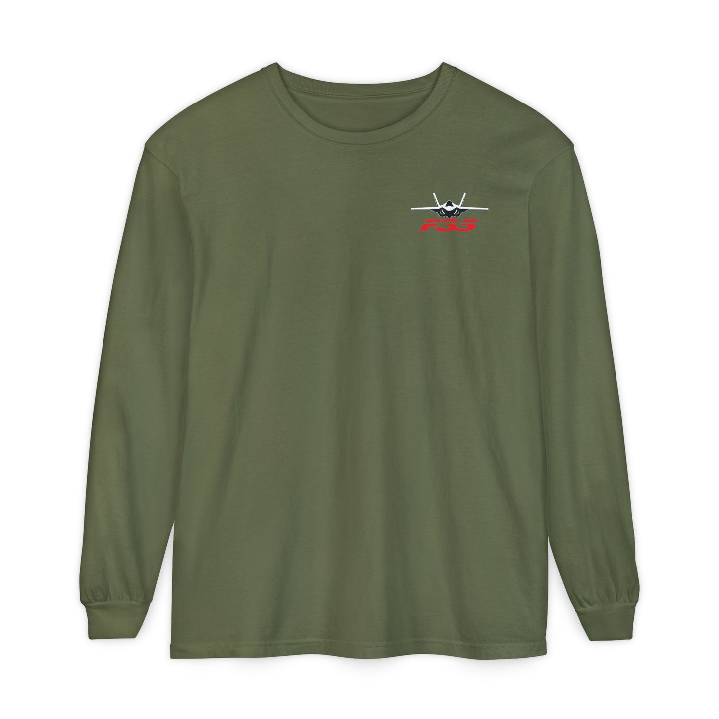 Comfort colors - Texas F-35 Long Sleeve