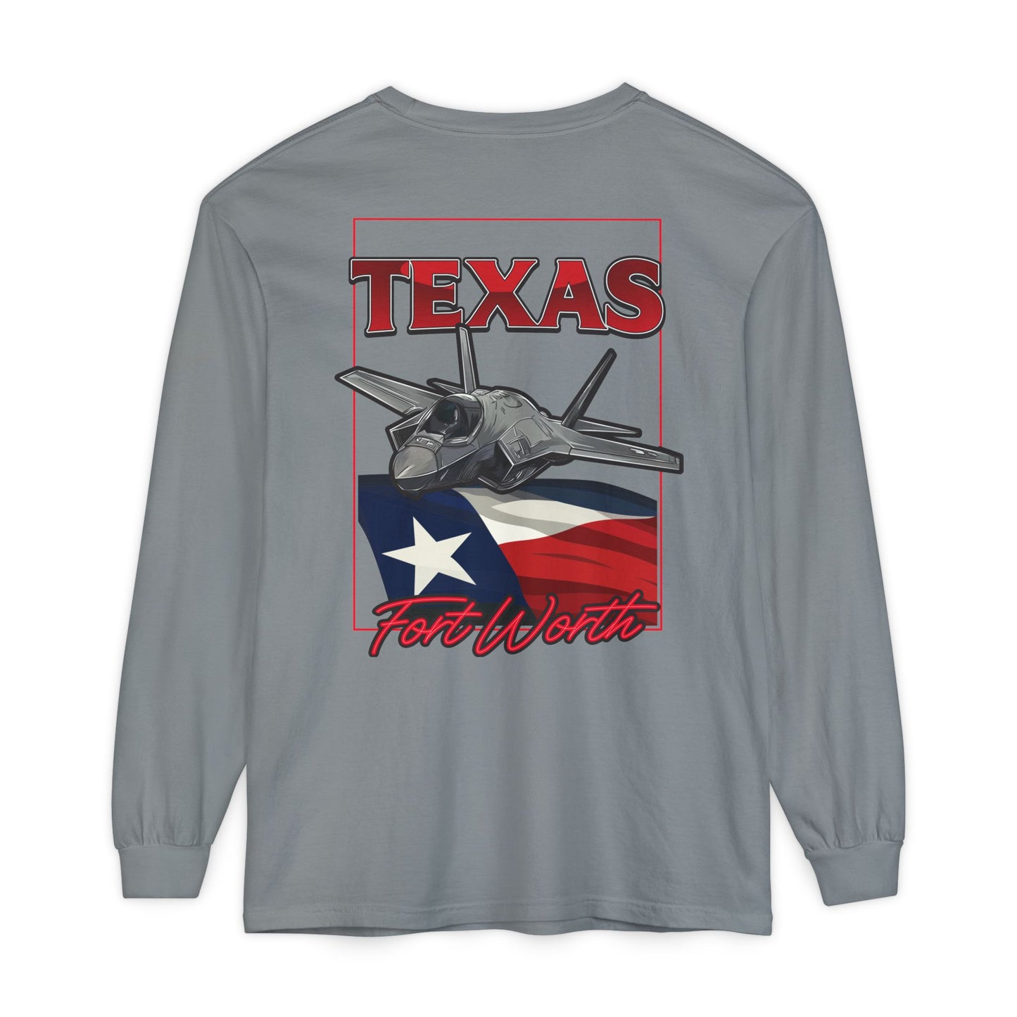 Comfort colors - Texas F-35 Long Sleeve