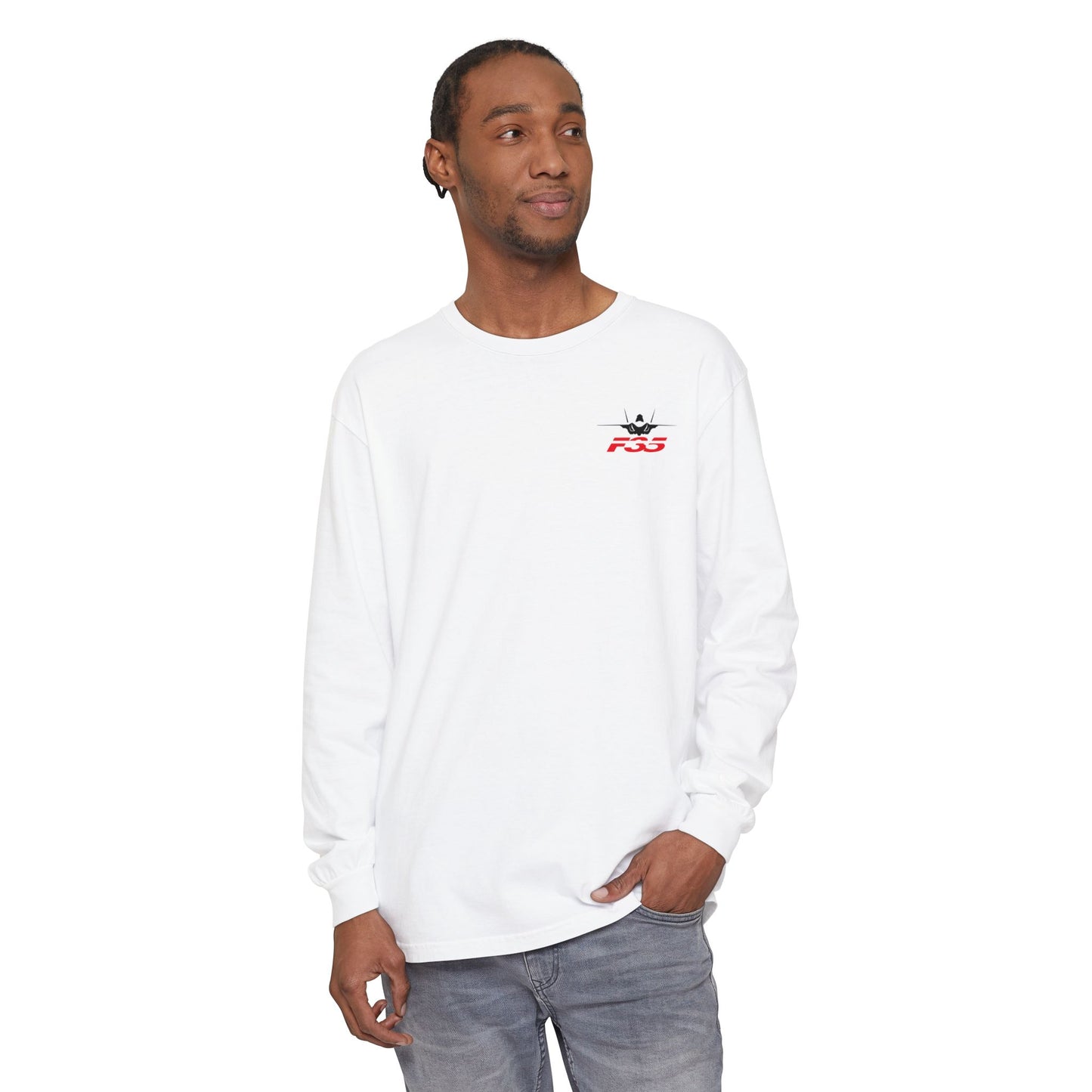 Comfort colors - Texas F-35 Long Sleeve