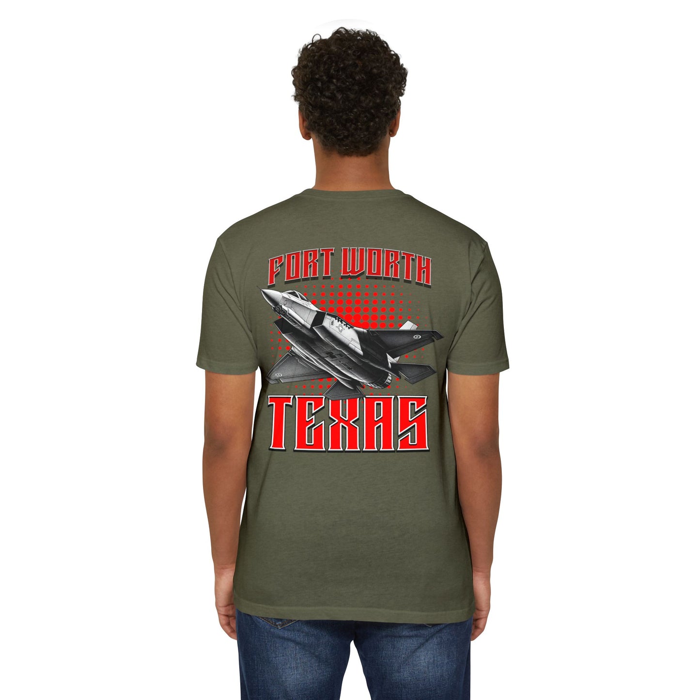 Fort Worth F-35 Unisex T-Shirt - Military Aviation Graphic Tee