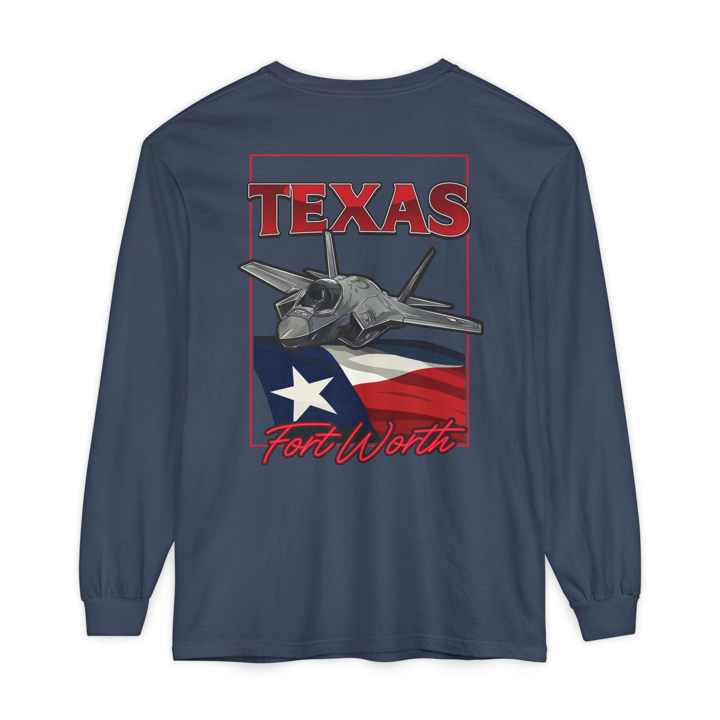 Comfort colors - Texas F-35 Long Sleeve