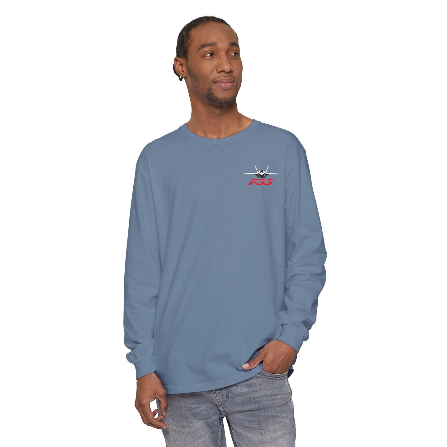 Comfort colors - Texas F-35 Long Sleeve